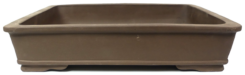 Schale - ca. 50 x 34,5 x 10 cm Handgemachte Bonsaischale.