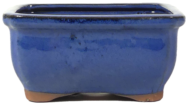 Schale - ca. 15,5 x 12 x 7 cm Handgemachte Bonsaischale.
