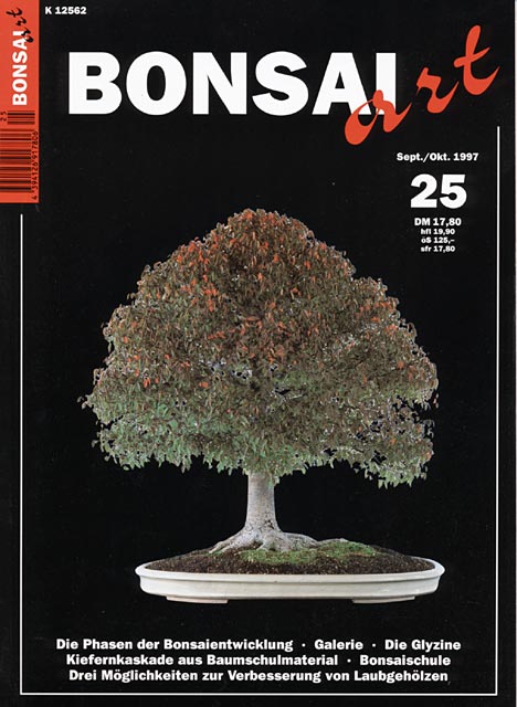 BONSAI ART 1997 (25), Sep/Okt. BONSAI ART 1997 (25), Sep/Okt.