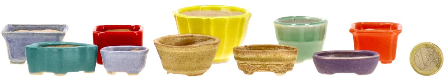Set met minischalen