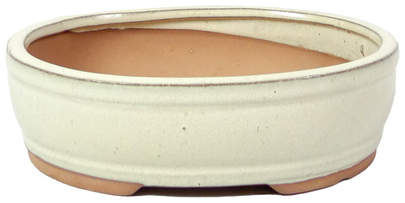 Schale - ca. 16,5 x 13 x 5 cm Handgemachte Bonsaischale.