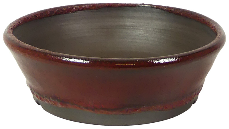 Handgefertigte Sperling-Schale, gebrannt bei 1220 °C.