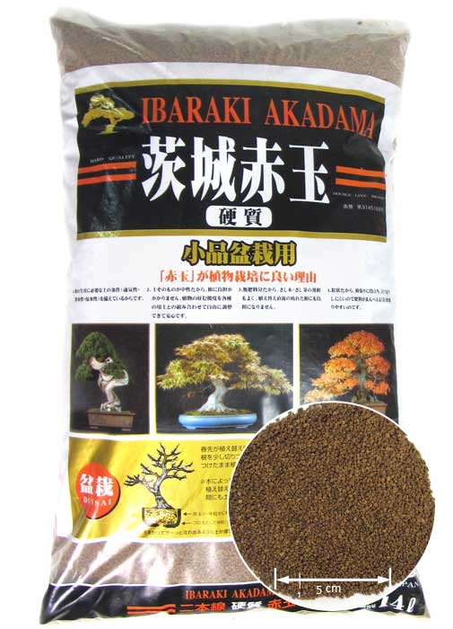Diese feine Körnung wird vor allem zum Abdecken der Erde von Bonsai eingesetzt. 

Körnung: 1- 3 mm
 
Dieses Produkt kann auch für Garnelenbecken verwendet werden: PREMIUM SHRIMP AKADAMA - extra fein und extra hart

Mit dieser Körnung wird ein schöneres Er