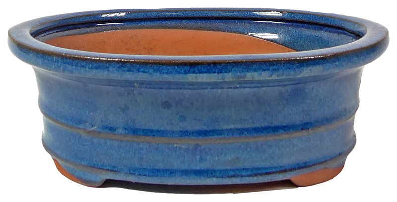 Schale - ca. 18,5 x 15 x 6 cm Handgemachte Bonsaischale.