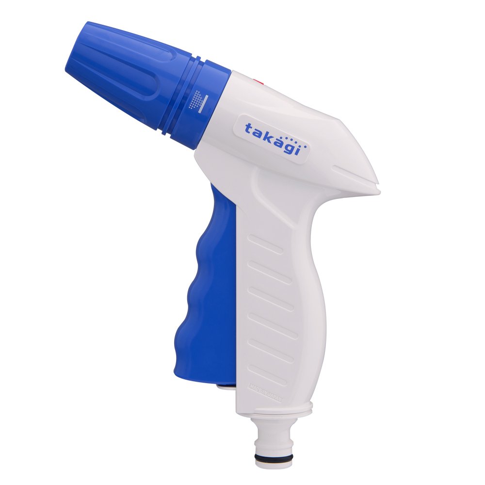 Takagi Trio Brause Hochwertige Japan-Qualität, kompatibel mit handelsüblichen Anschlüssen (z.B. Gardena).
Leichte Allround-Brause mit 3 stufenlos verstellbaren Strahlen: Kegel (zum Bewässern von größeren Flächen), feiner Sprühnebel (für Bonsai und andere empfindliche Gewäch