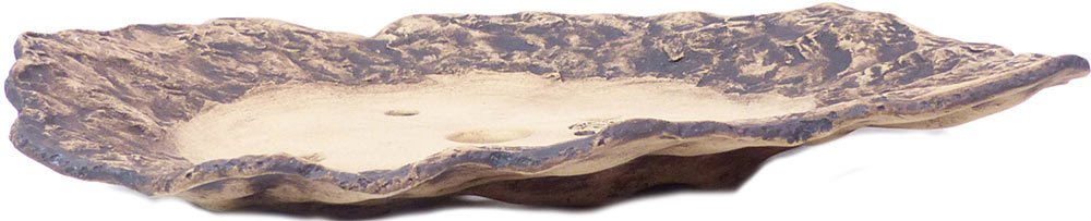 Walsall-Schale - ca. 33 x 25 x 5 cm Handgemachte Bonsaischale von Walsall Studio