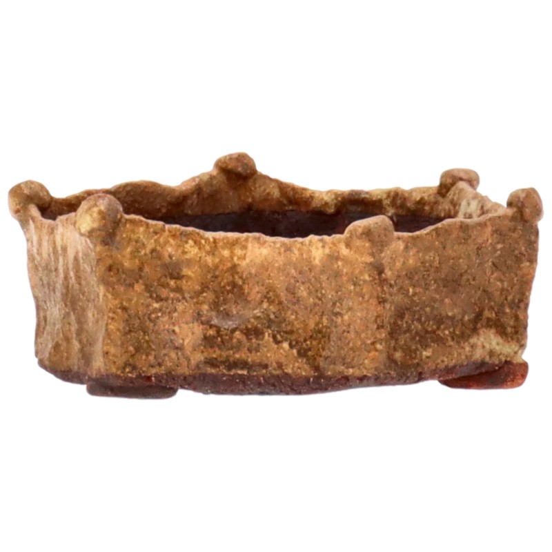 Schale aus Tschechien - ca. 10 x 9 x 3,5 cm Handgemachte Bonsaischale aus Tschechien.