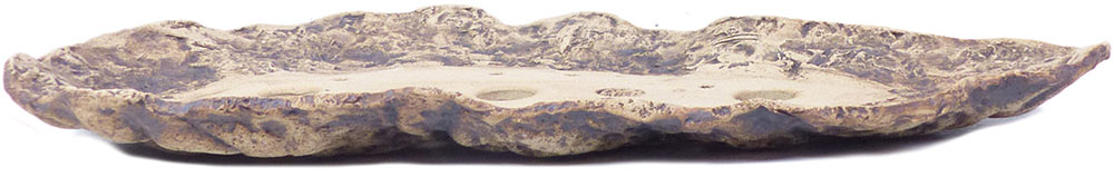 Walsall-Schale - ca. 34,5 x 17,5 x 3 cm Handgemachte Bonsaischale von Walsall Studio