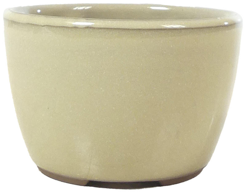 Schale - ca. 8 x 8 x 5 cm Handgemachte Bonsaischale.