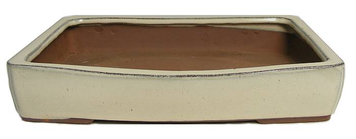 Schale (creme) - ca. 30,5 x 23,5 x 5,5 cm Pot (cream)