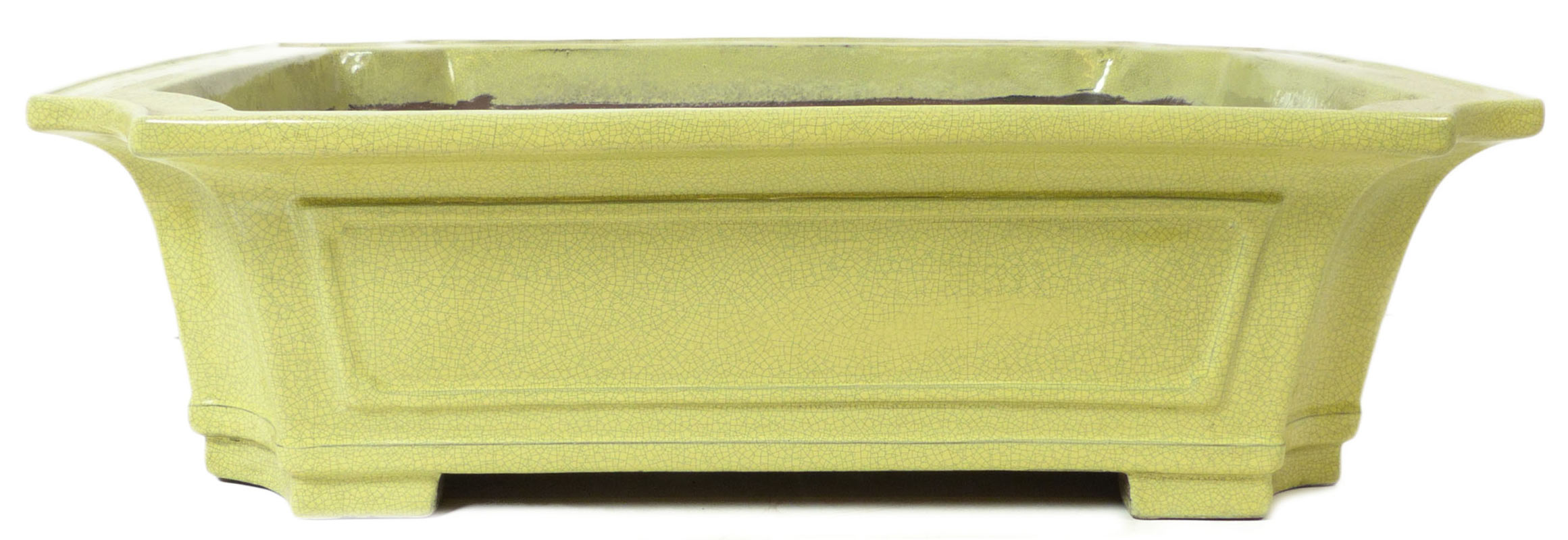 Schale - ca. 58,5 x 46 x 16,5 cm Handgemachte Bonsaischale.