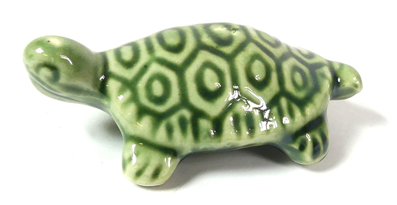 Schildkröte grün - ca. 4,5 x 3 x 2 cm