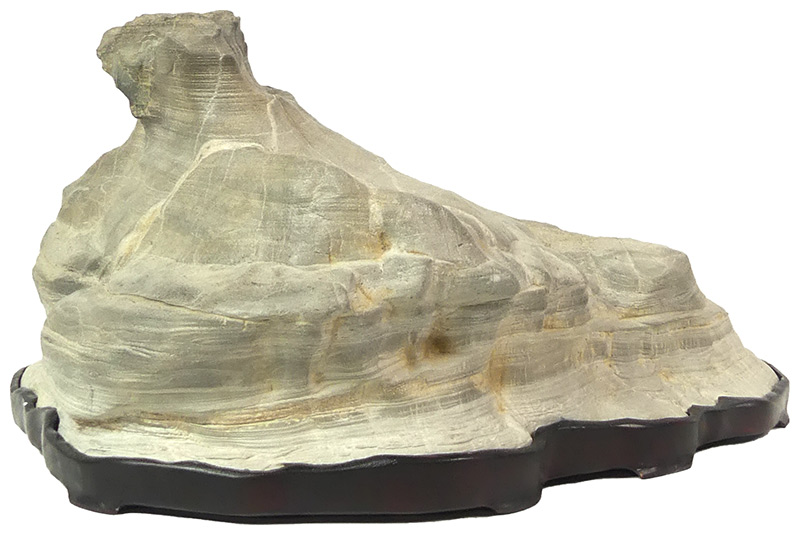 Suiseki - ca. 29,5 x 20 x 15 cm Suiseki mit Dai
Maße inklusive Dai