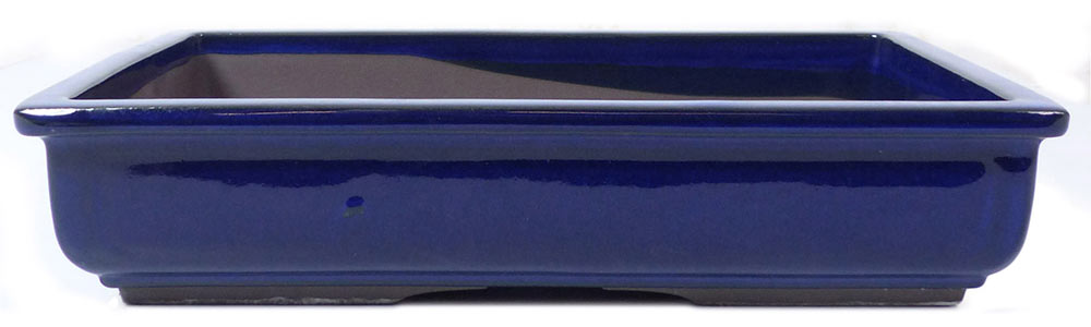 Schale - ca. 40,5 x 28,5 x 7,5 cm Handgemachte Bonsaischale.