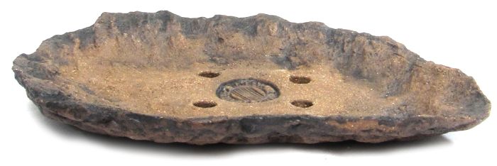 Walsall-Schale - ca. 12 x 8 x 1,5 cm Handgemachte Bonsaischale von Walsall Studio