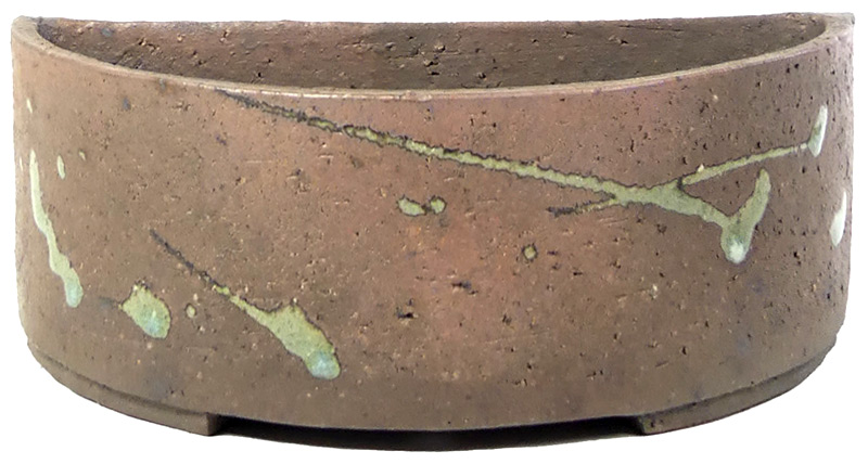 Tokonameschale - ca. 20 x 11 x 7 cm Handgemachte Bonsaischale.