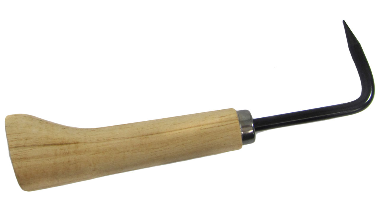 Wurzelkralle (1 fach) Mit dieser Wurzelkralle lässt sich beim Umpflanzen die alte Erde aus dem Wurzelballen entfernen.
Länge: 22 cm