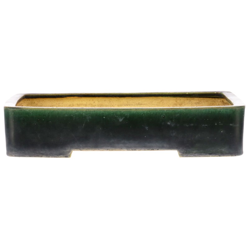 Tokonameschale HARUMATSU - ca. 42,5 x 32 x 9 cm Bonsaischale aus der Töpferei HARUMATSU , aus dem für seine Keramik-Produkte weltberühmten Ort Tokoname.
Die traditionsreichen Töpfereien in Tokoname stellen schon seit Jahrhunderten Schalen für Bonsai her und werden besonders für ihre überragende Ausführ