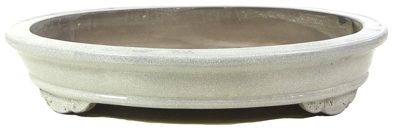 Schale - ca. 63 x 47,5 x 10 cm Handgemachte Bonsaischale.