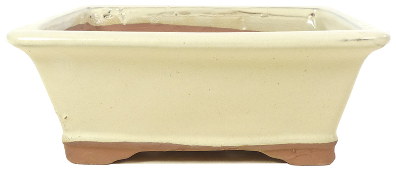 Schale - ca. 20,5 x 16 x 8 cm Handgemachte Bonsaischale.