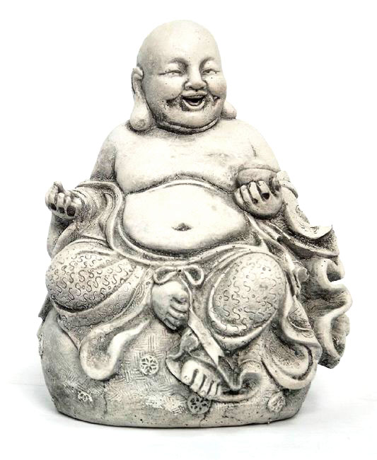 Buddha aus Kunststein