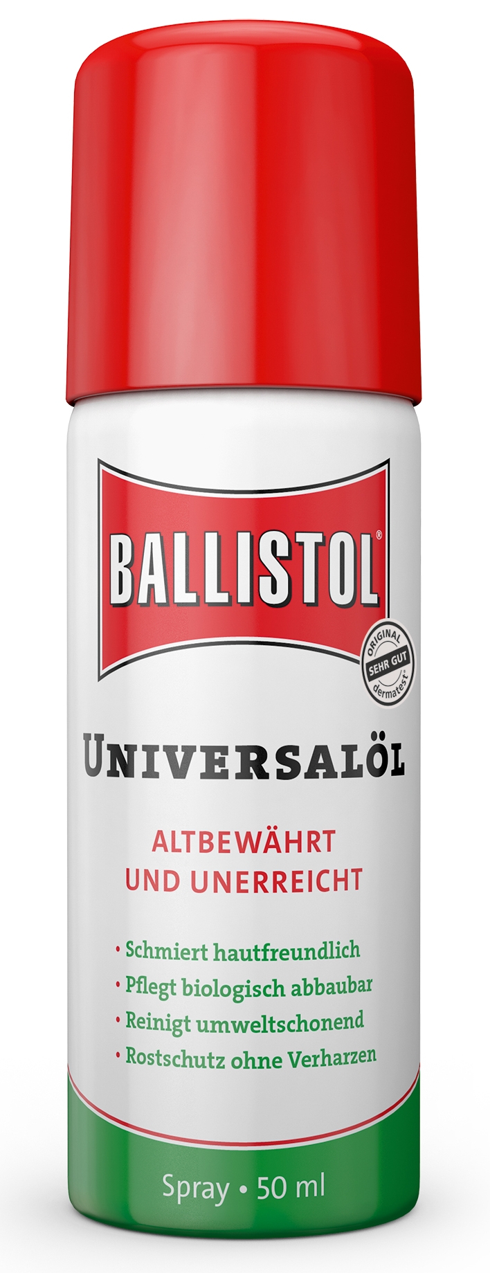 Ballistol Öl (50 ml) Ballistol Öl zur Werkzeugpflege.
Nach Gebrauch sollten die eingesetzten Scheren und Werkzeuge gereinigt und gegebenenfalls geschliffen werden. Danach mit Ballistol einreiben schützt die Werkzeuge vor Rost und konserviert die Schneiden. Gerade die hochwert