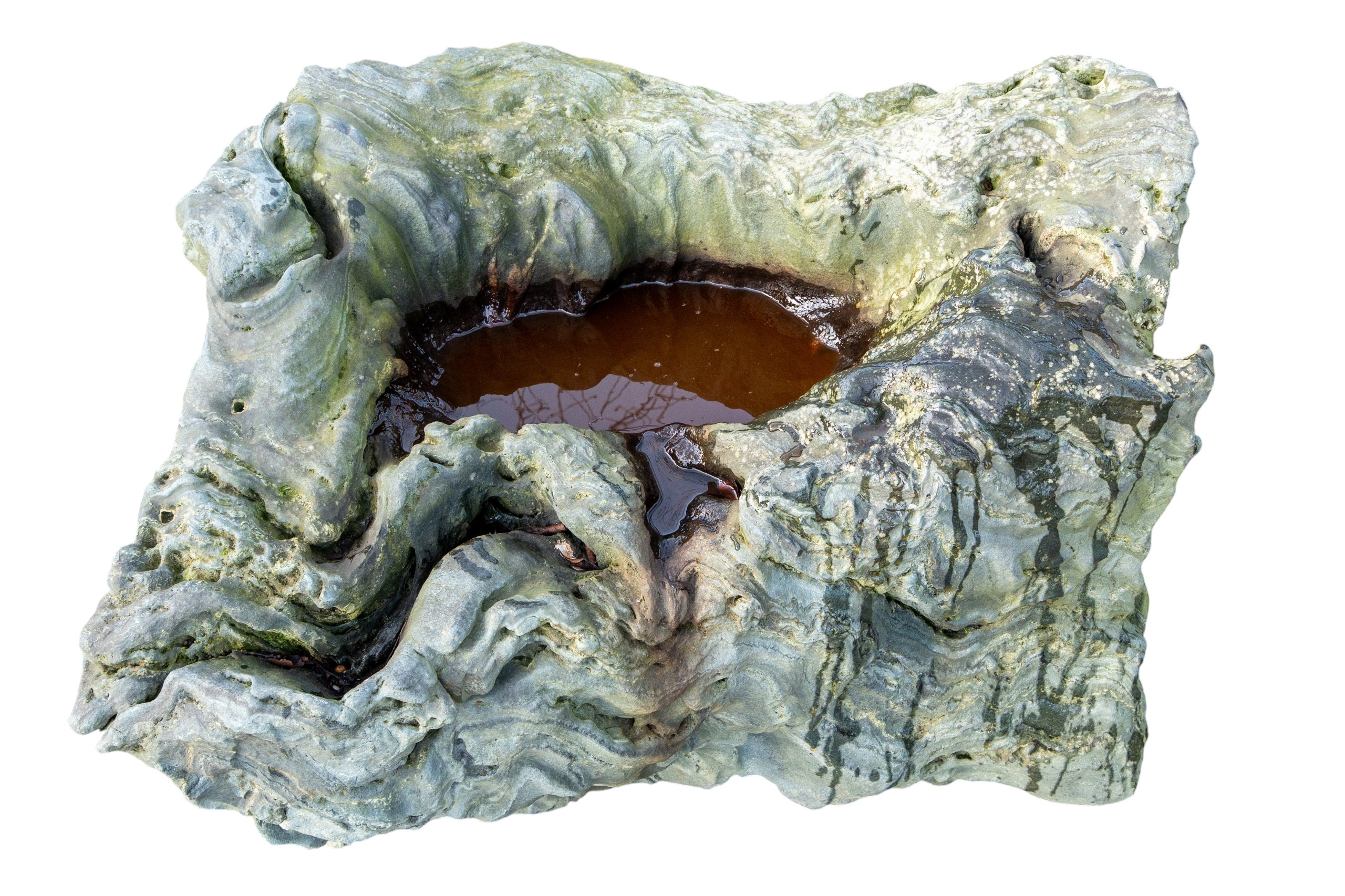 Cuenca de agua, piedra