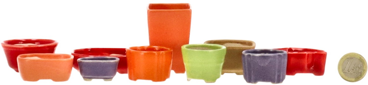 Set met minischalen