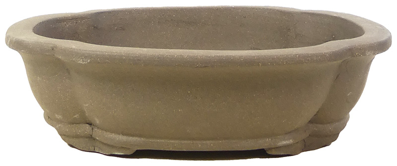Schale - ca. 40,5 x 31,5 x 11 cm Handgemachte Bonsaischale.