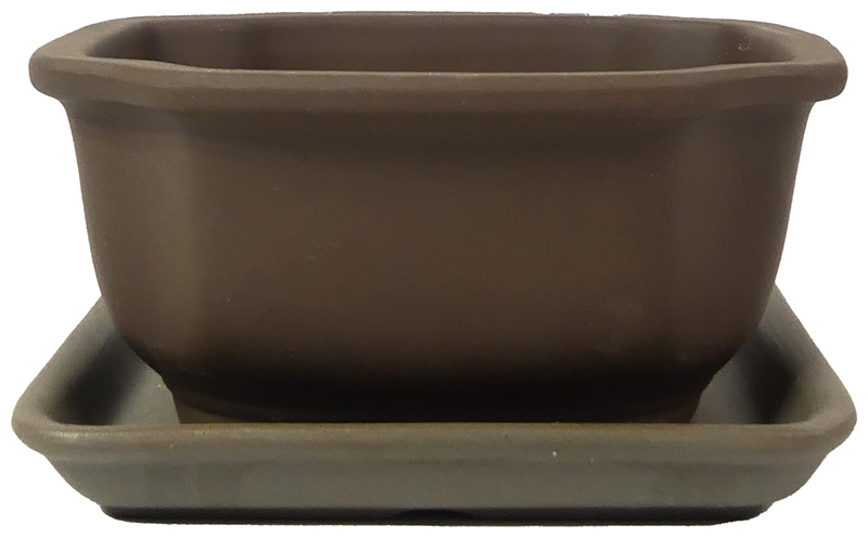 Schalen-Set - ca. 15 x 12,5 x 7 cm Schalen-Set mit Untersetzer
handgemacht