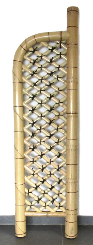 Zaunelement Bambus (ca. 43 cm x 165 cm) Zaunelement aus Bambusrohren.