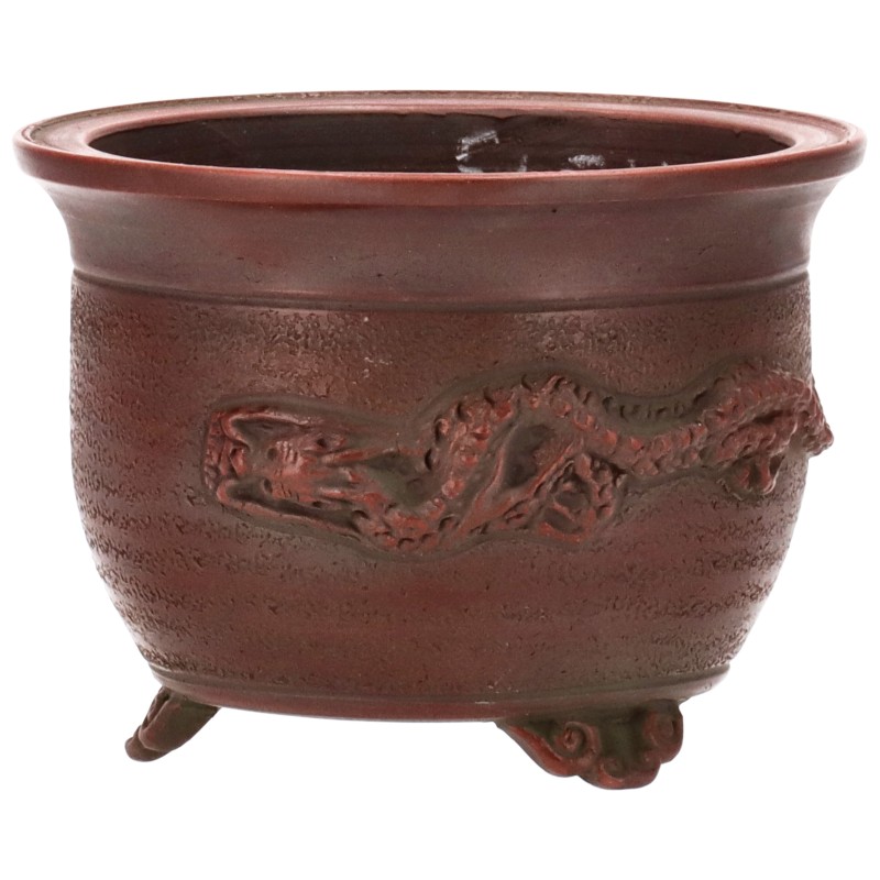 Tokonameschale BIGEI - ca. 10,5 x 10,5 x 8 cm Bonsaischale aus der Töpferei BIGEI , aus dem für seine Keramik-Produkte weltberühmten Ort Tokoname.
Die traditionsreichen Töpfereien in Tokoname stellen schon seit Jahrhunderten Schalen für Bonsai her und werden besonders für ihre überragende Ausführung,