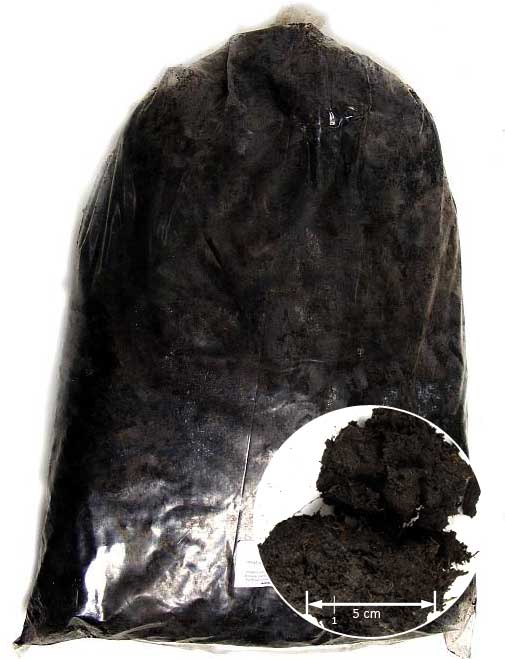 Ketotsushi ist ein japanischer Schwarztorf. Dieser feste Torf wird vor allem für die Befestigung der Pflanzen bei Felspflanzungen verwendet.