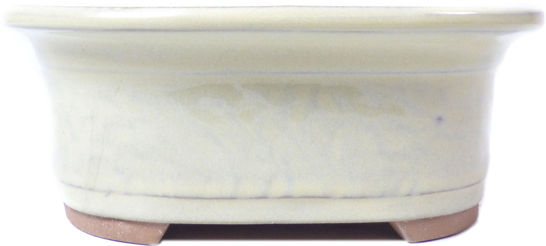 Schale - ca. 18,5 x 15,5 x 7 cm Handgemachte Bonsaischale.