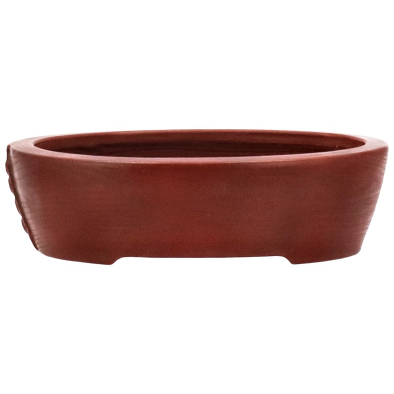 Tokonameschale BIGEI - ca. 16,5 x 13 x 5 cm Bonsaischale aus der Töpferei BIGEI , aus dem für seine Keramik-Produkte weltberühmten Ort Tokoname.
Die traditionsreichen Töpfereien in Tokoname stellen schon seit Jahrhunderten Schalen für Bonsai her und werden besonders für ihre überragende Ausführung,