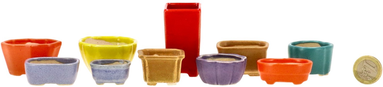 Set met minischalen
